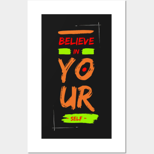 Belive in yourself, Confidence Posters and Art